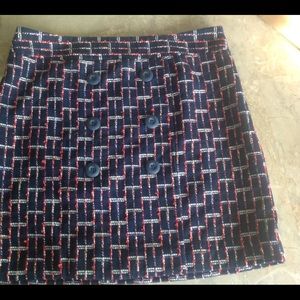 Top of the knee skirt